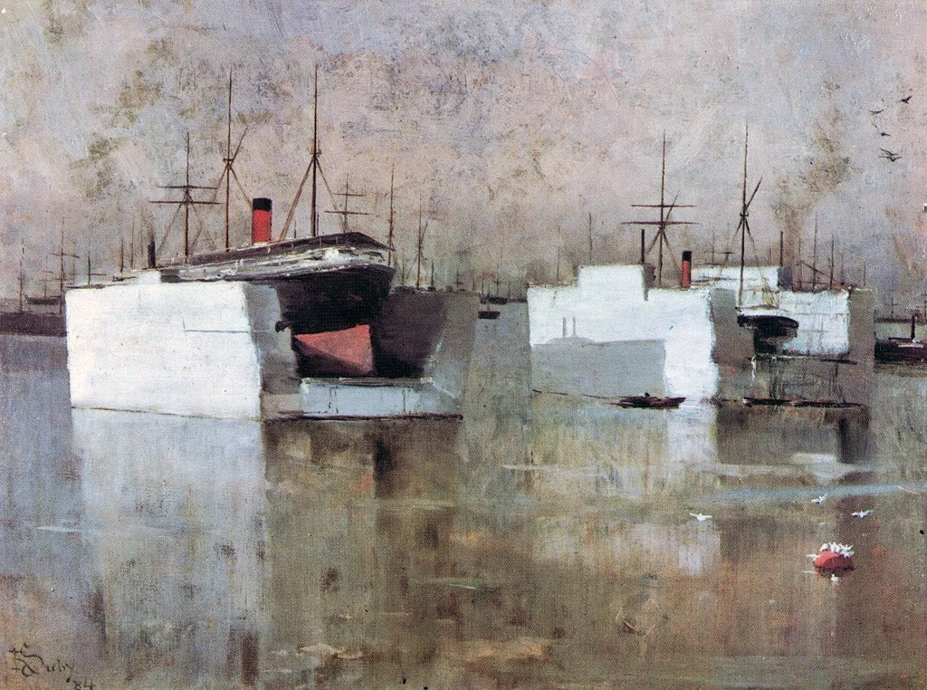 Diques de Valparaíso, detail