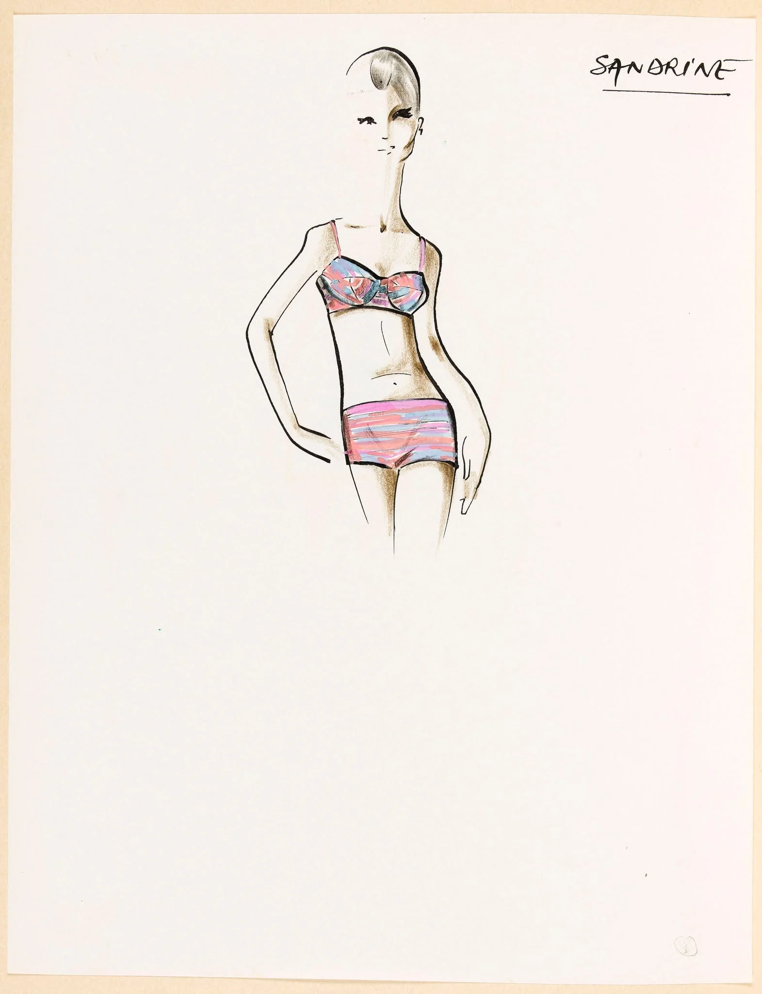 Sandrine, detail