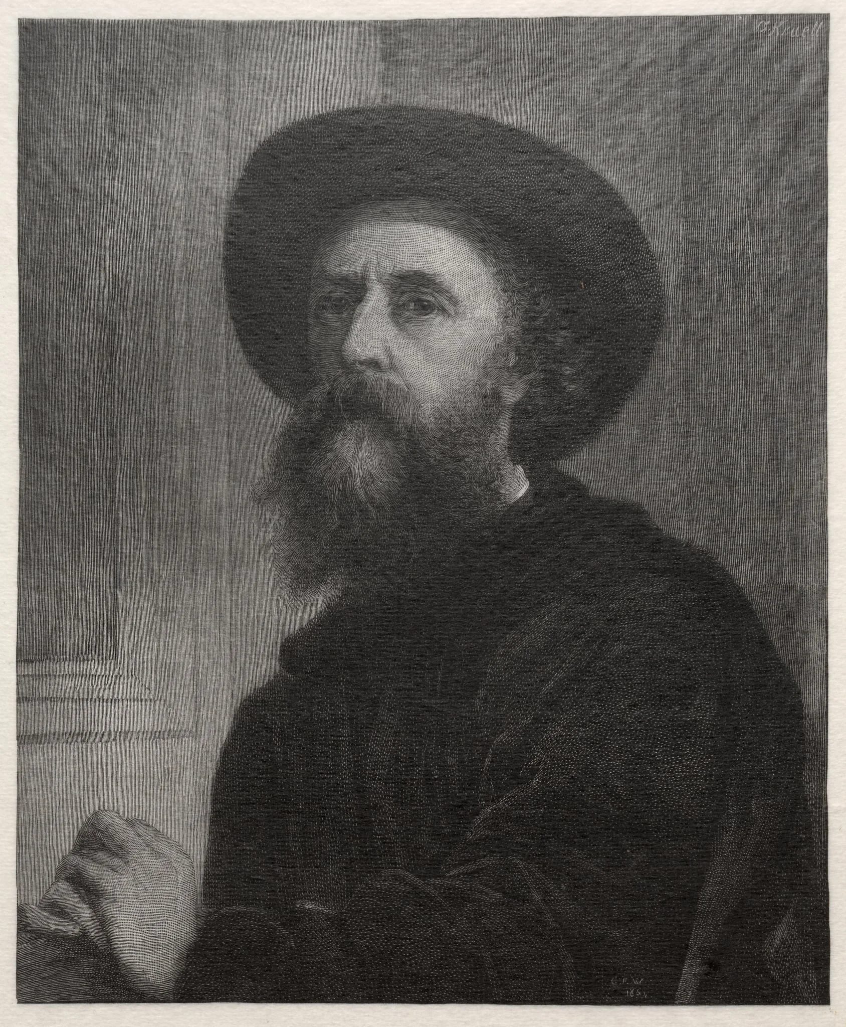 Self-Portrait, detail