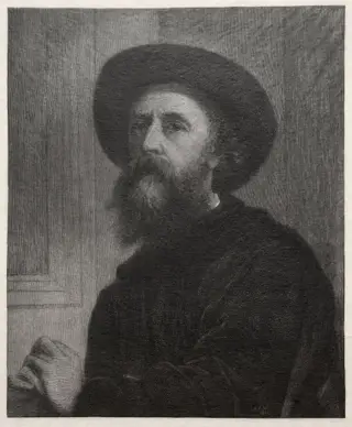 Self-Portrait, by Gustav Kruell, 1887
