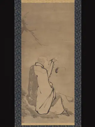 Priest Xianzi, by Unkoku Tōgan, unspecified, 1592