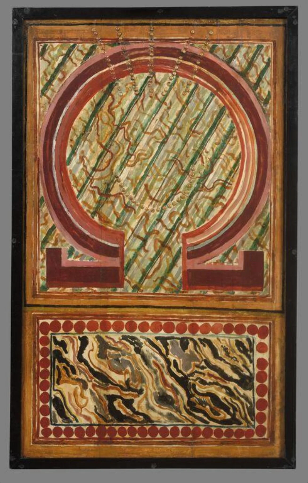 Signboard for the Omega Workshops, detail