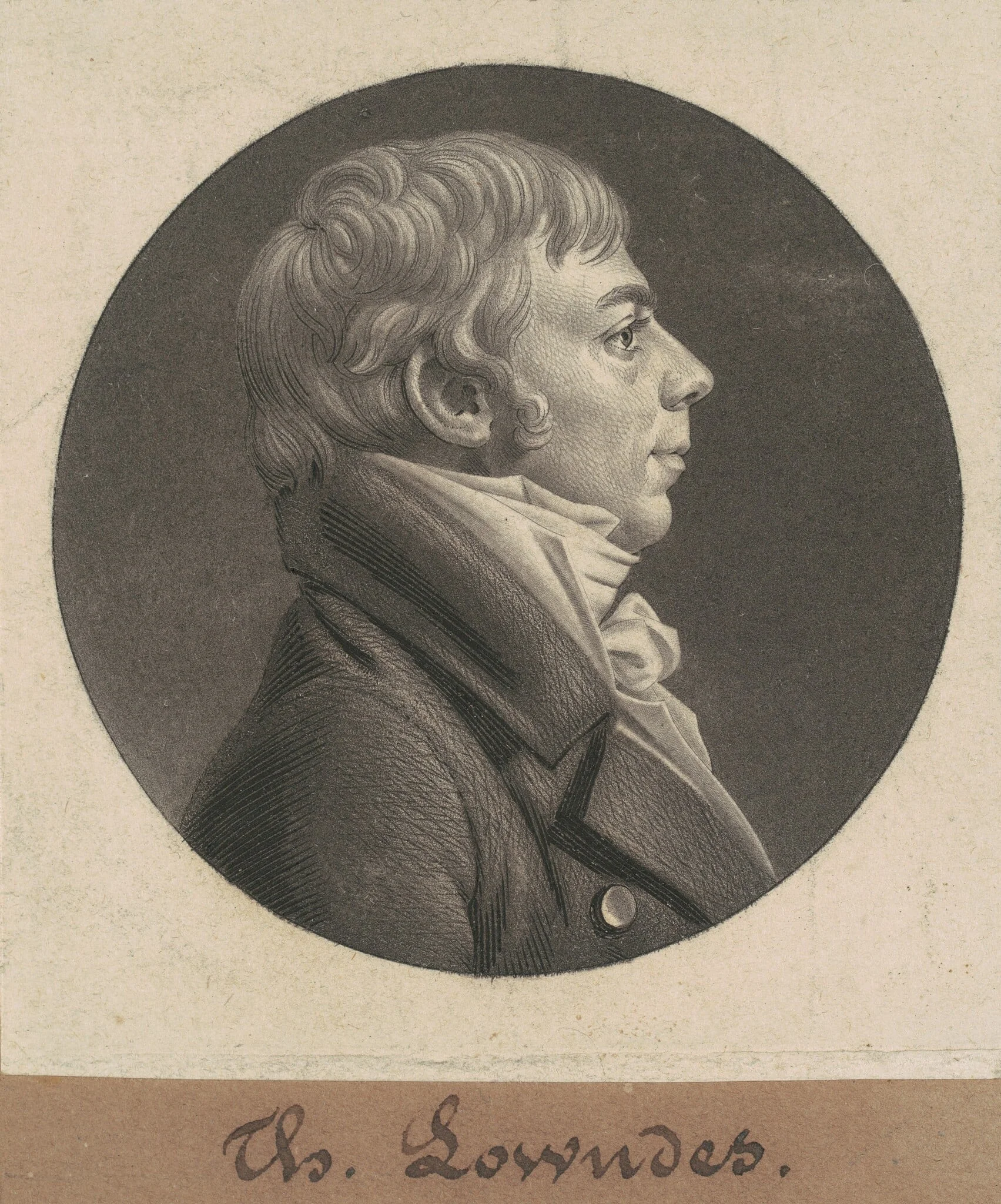 Thomas Lowndes, detail