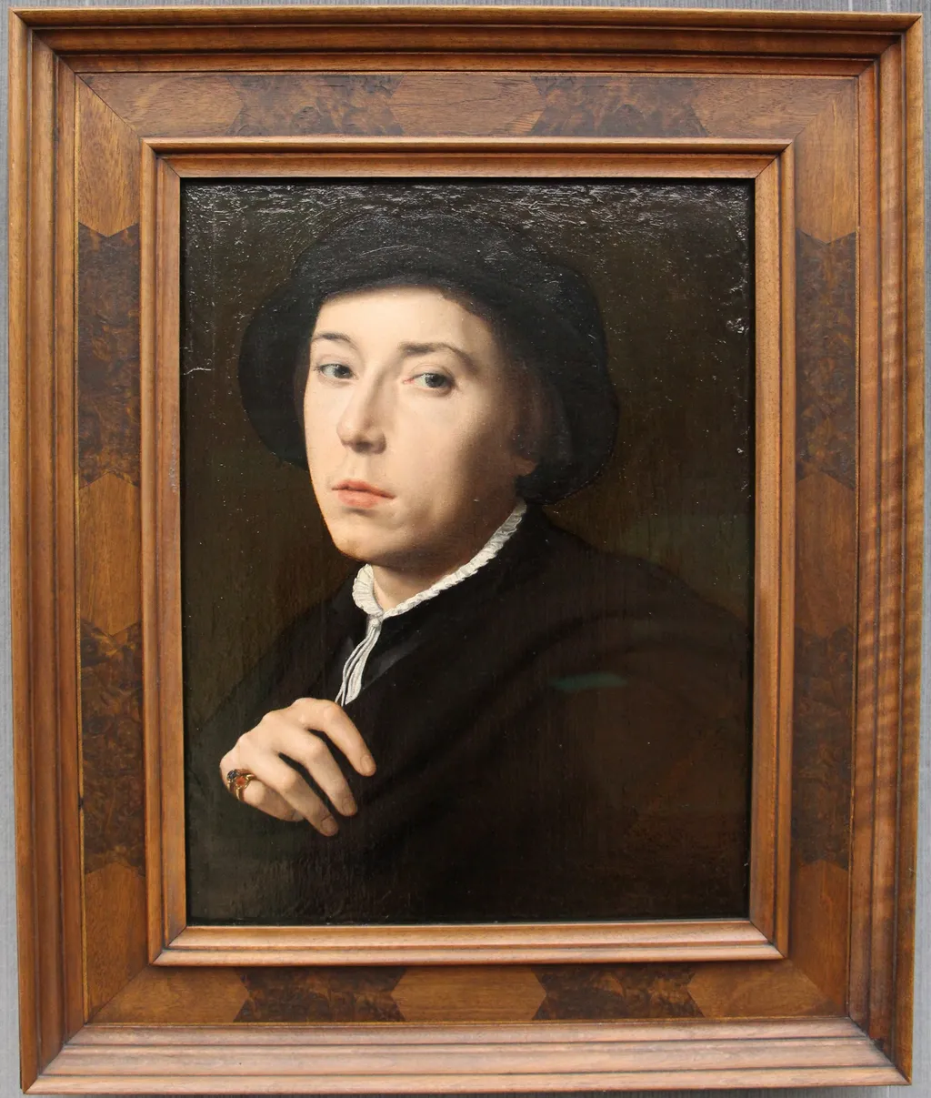 Portrait of a Man (self-portrait?), by Willem Key, oil, 1545
