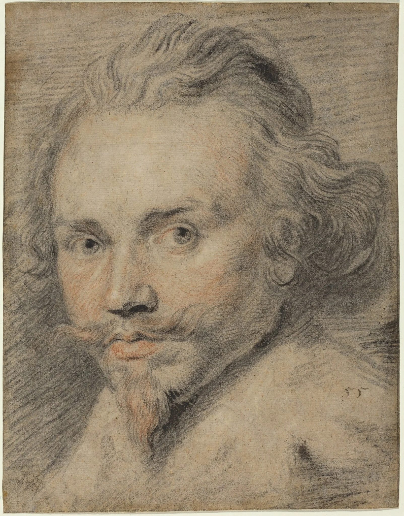 Portrait of a Man, detail