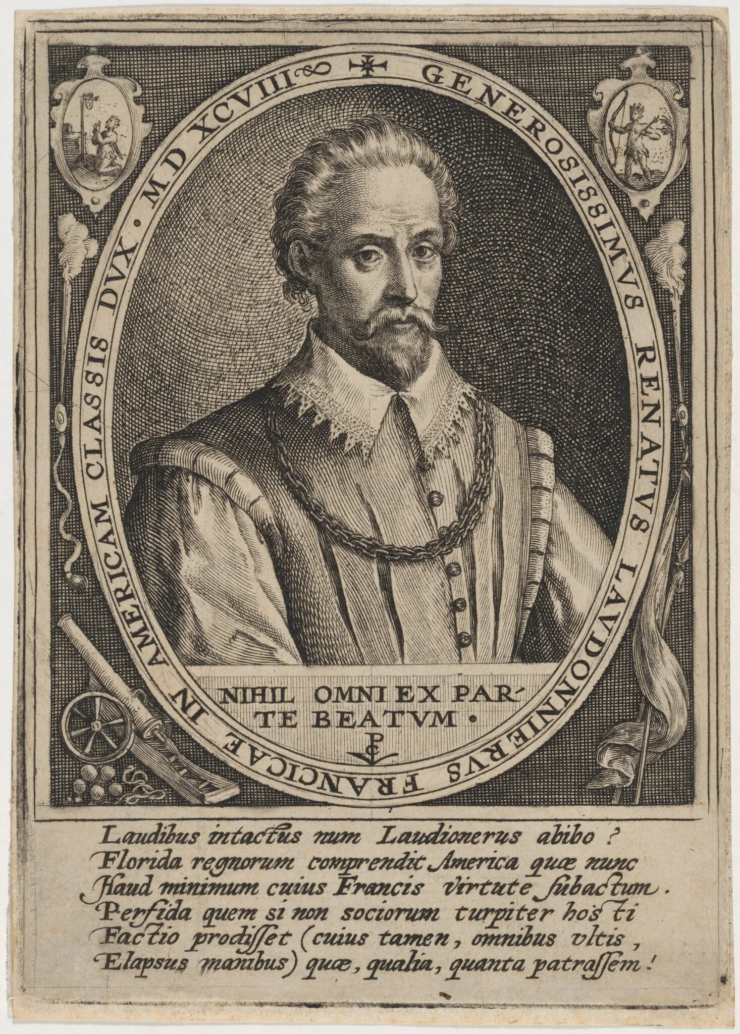 Rene de Laudonniere, detail