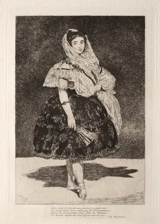 Lola de Valence, by Édouard Manet, 1862