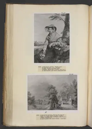 View in the Isle of Wight, by Howitt, watercolor, 1791