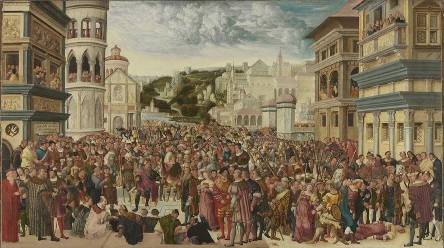 Historienzyklus: Geschichte der Verginia, detail