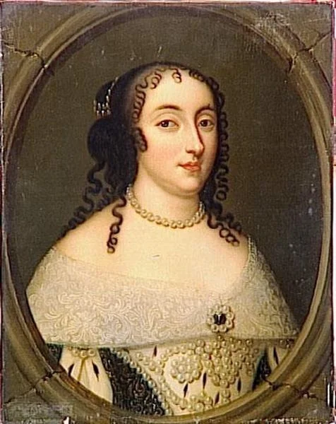 Marie-Marguerite de Cossé-Brissac, duchesse de Villeroy (1648-1708), detail