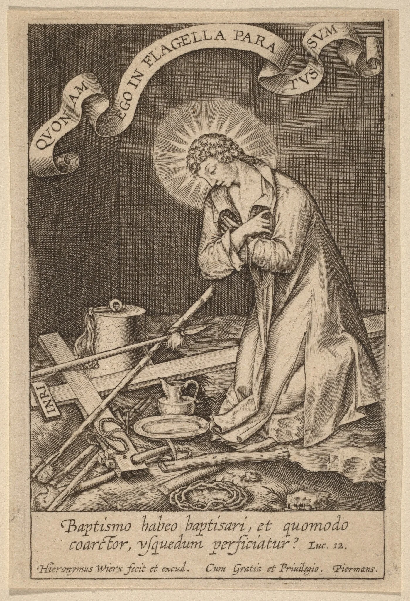 Baptismo habeo baptisari ..., detail