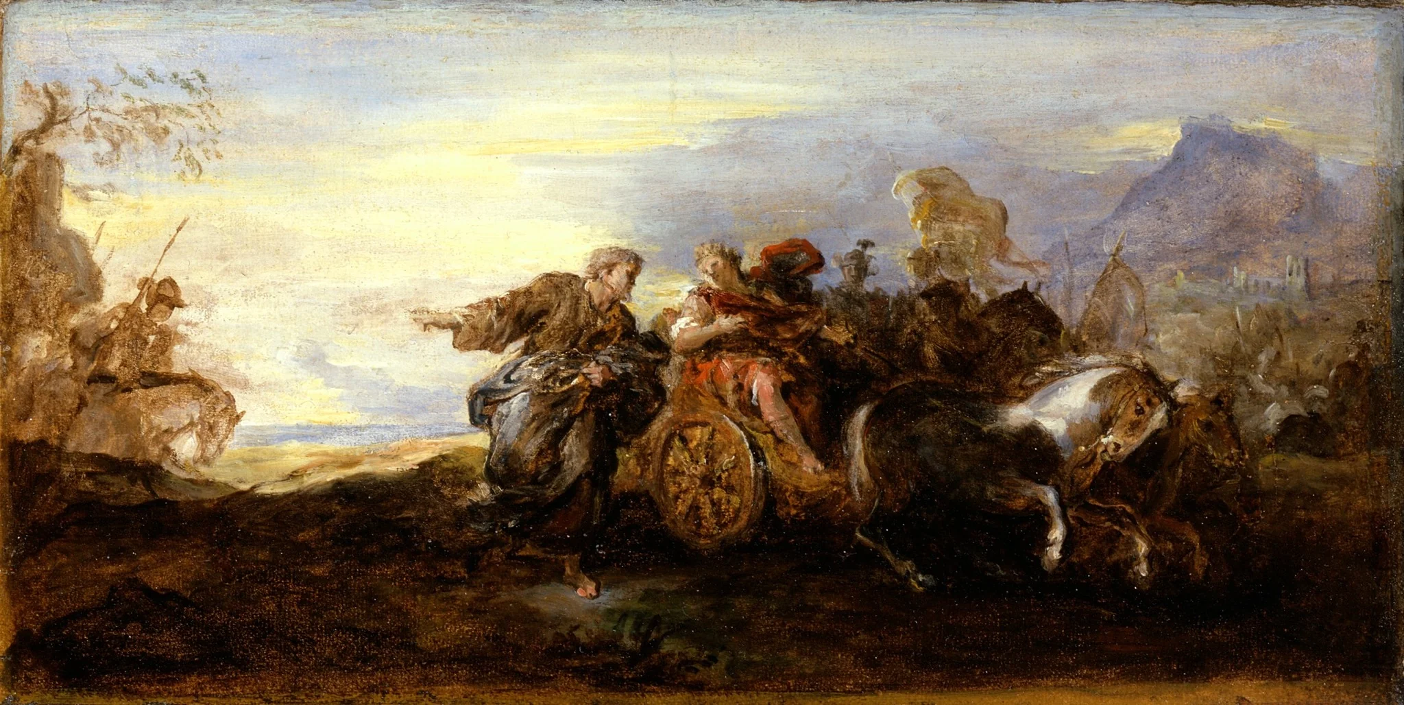 Scene from Ancient History, detail