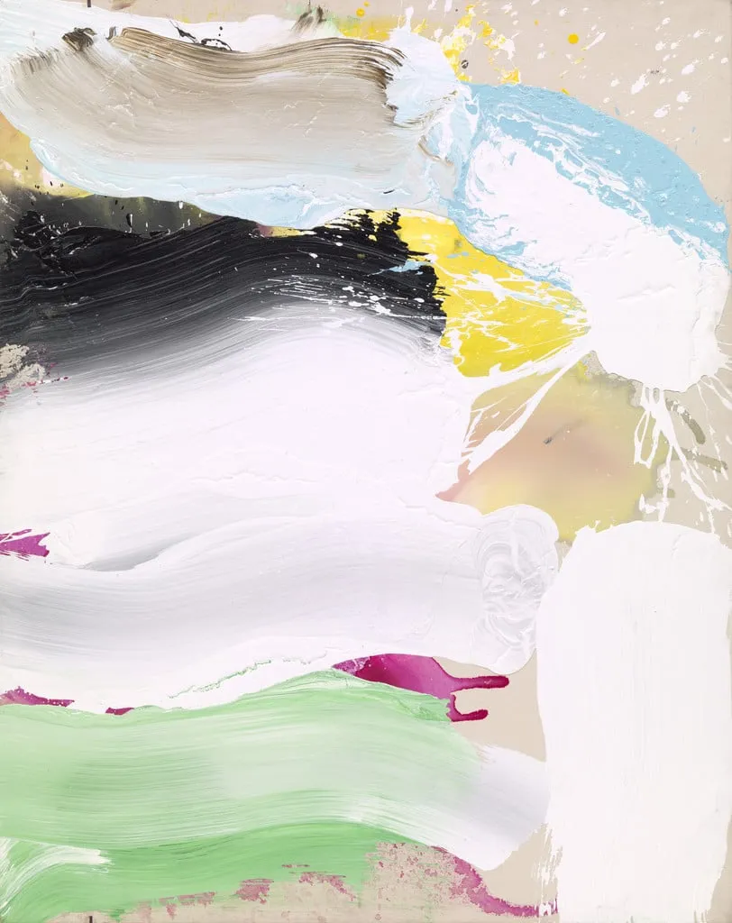 Untitled, by Ed Clark, acrylic, 2009