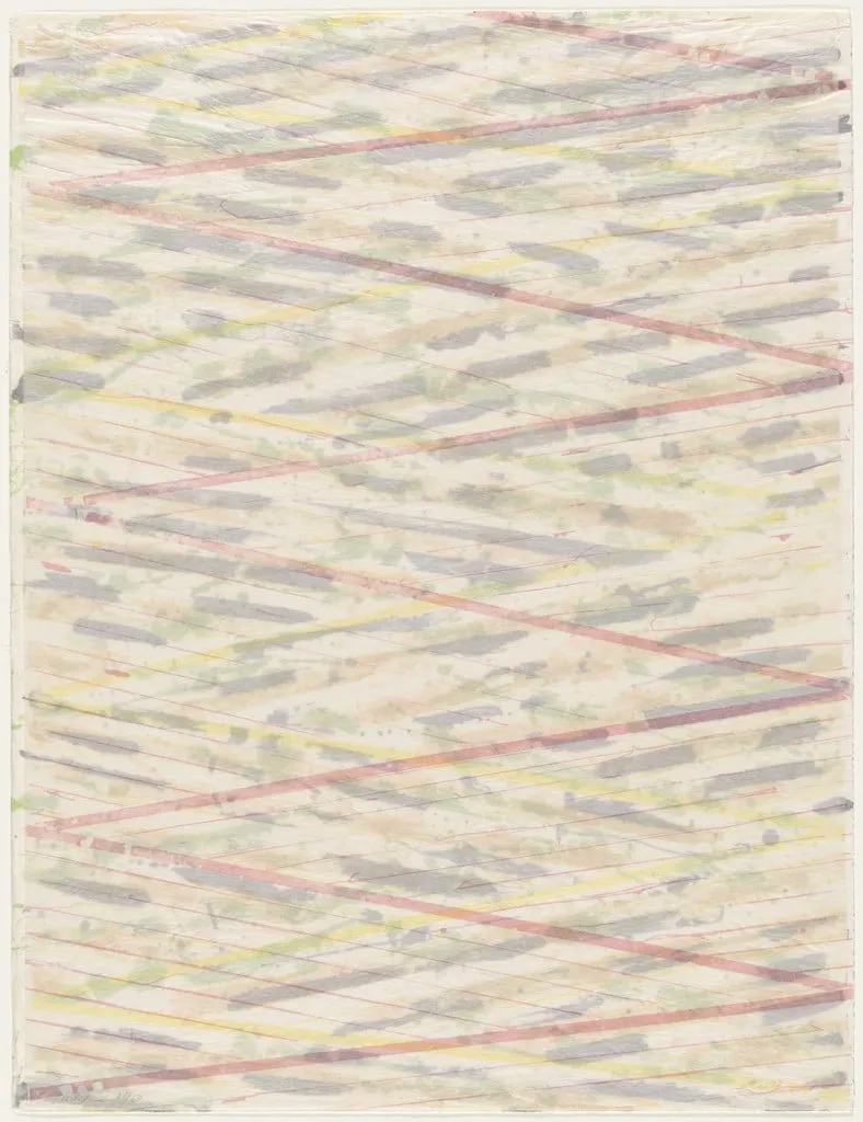 Untitled, by Ed Moses, ink, 1973