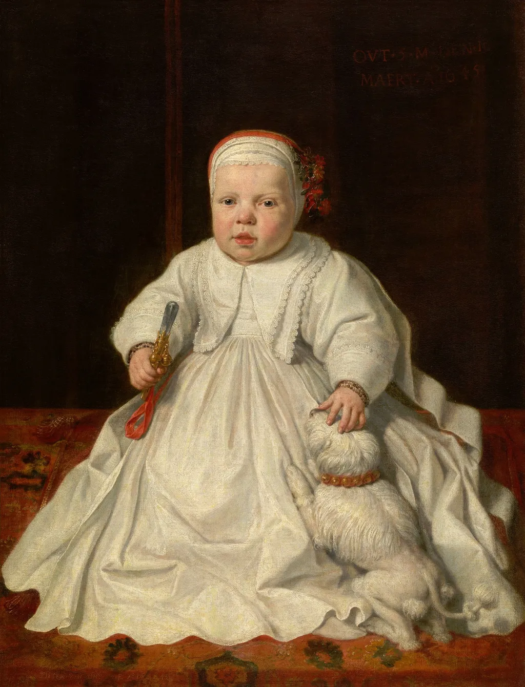 Portrait of a Girl, by Pieter van Lint, oil, 1645