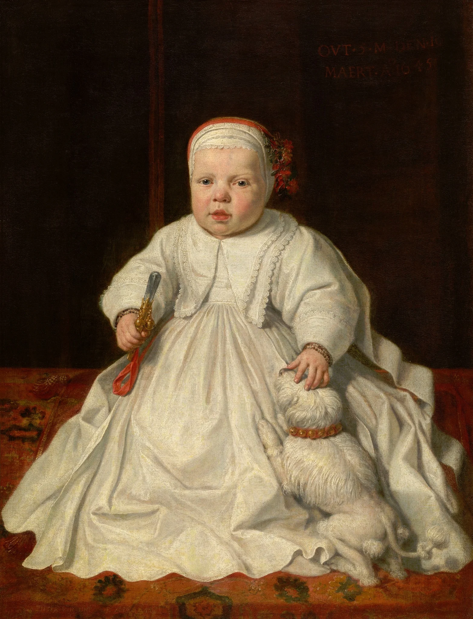 Portrait of a Girl, detail