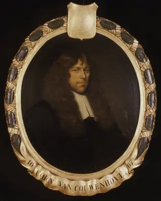 Portrait of Cornelis van Couwenhove, Director of the Rotterdam Chamber of the Dutch East India Company, elected 1667, by Pieter van der Werff, unspecified, 1708