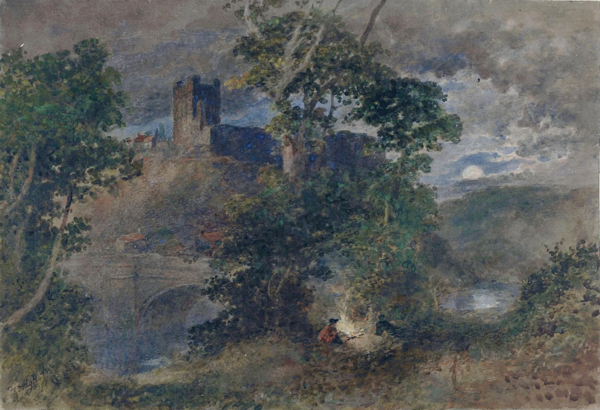 Richmond Castle, Yorkshire, detail