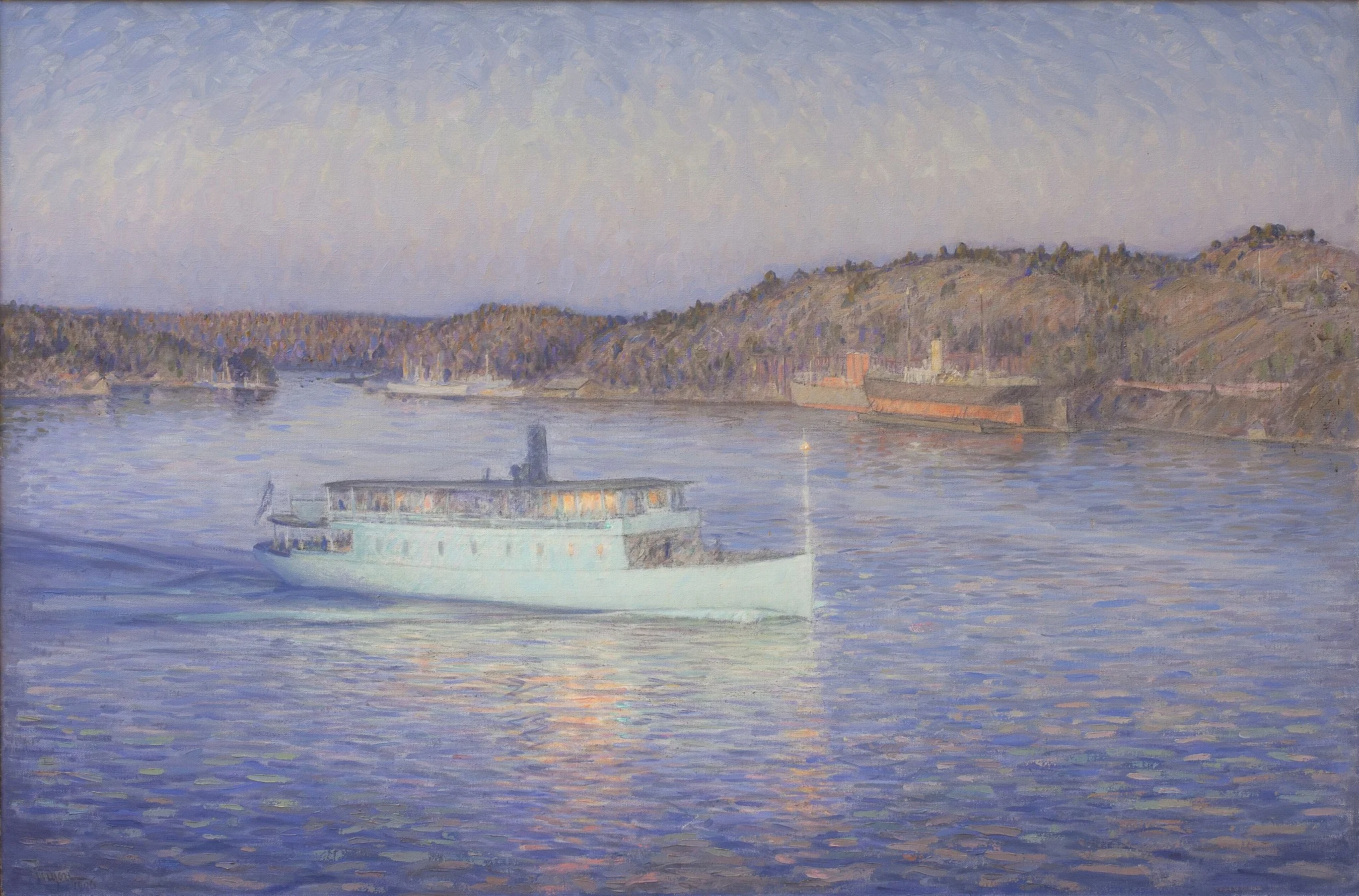 The White Boat, detail