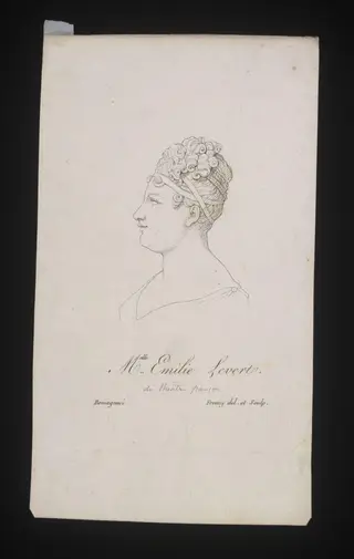Melle Emile Levert, by Jacques Frémy, 1850