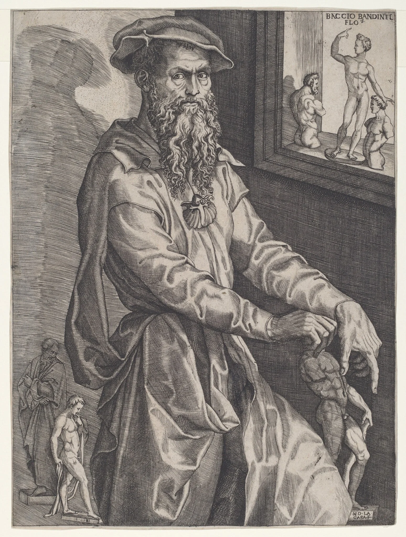 Baccio Bandinelli, detail
