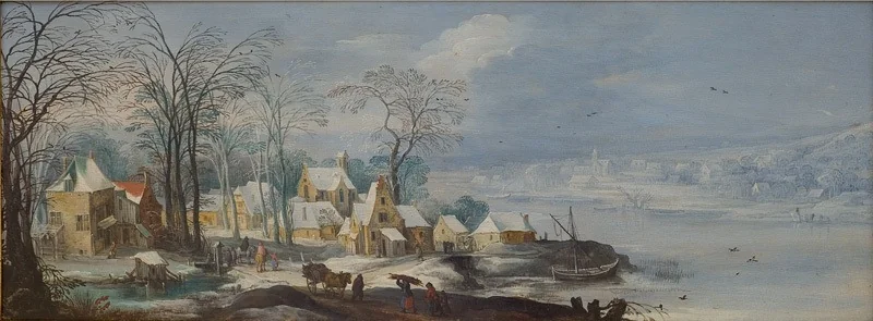 Winter Landscape, detail