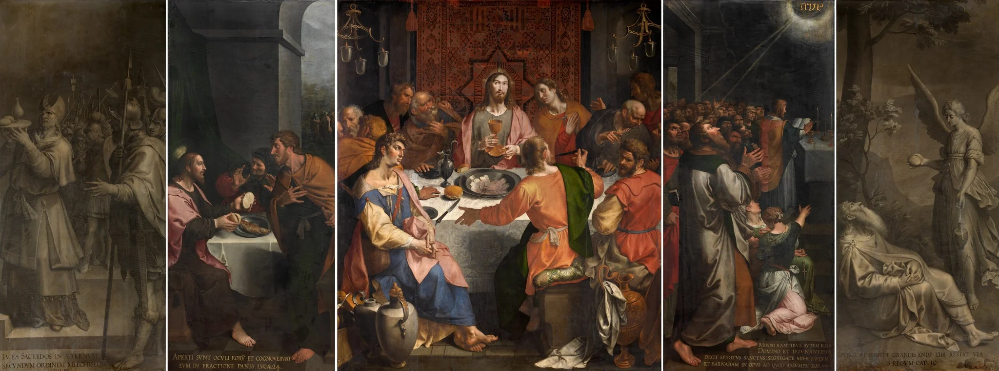 The Last Supper, detail