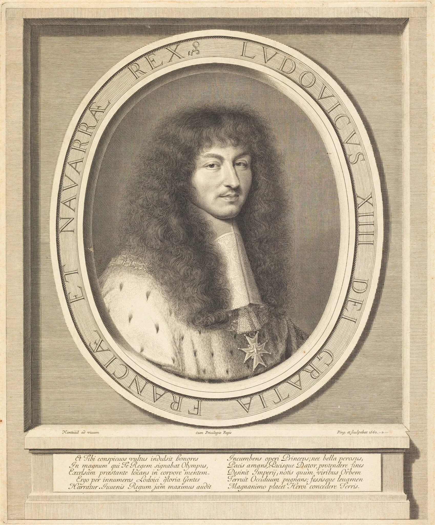 Louis XIV, detail