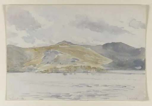 Derwentwater, by Beatrix Potter, watercolor, 1900