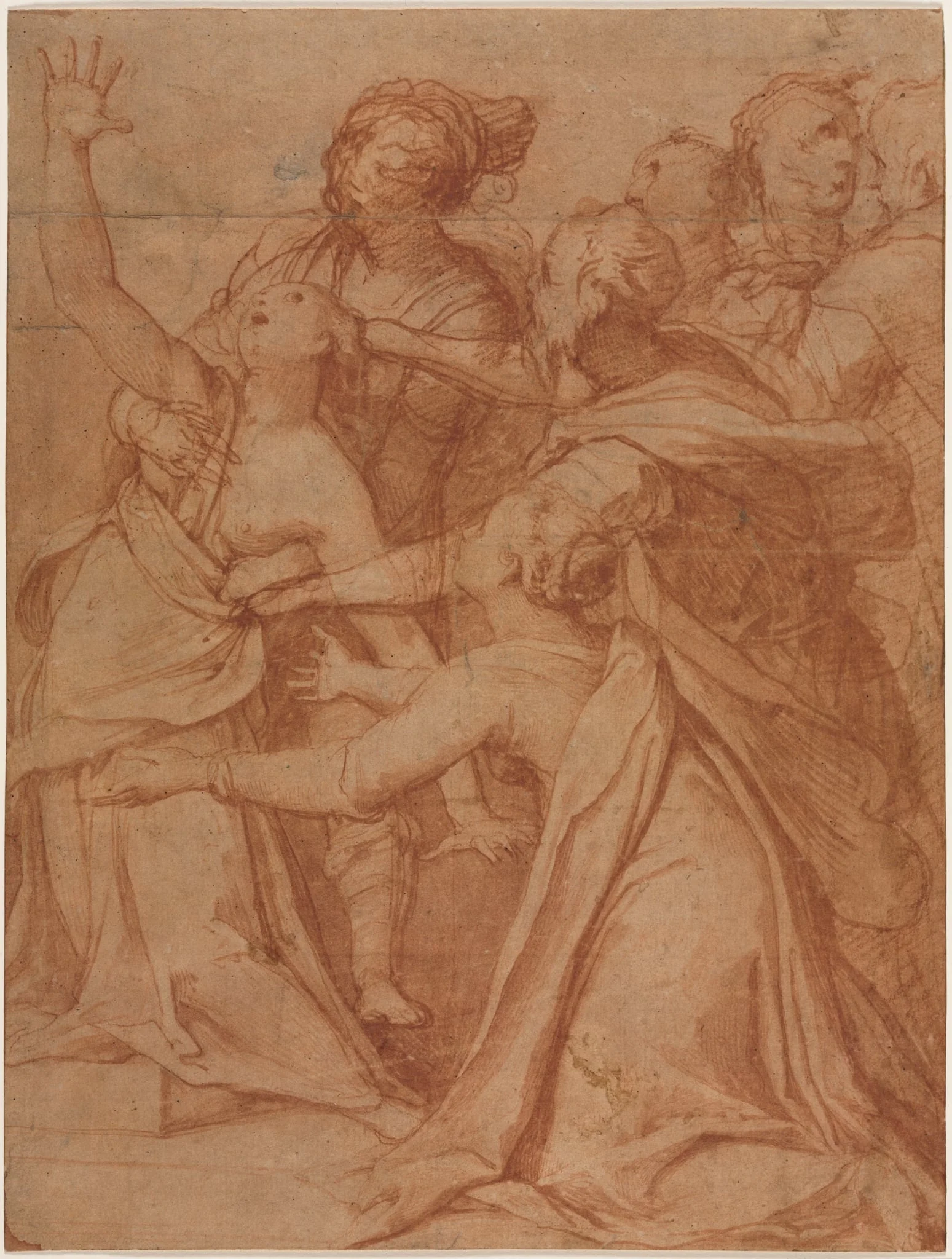 A Miracle of Saint Philip Benizzi: The Healing of a Demoniac Woman, detail