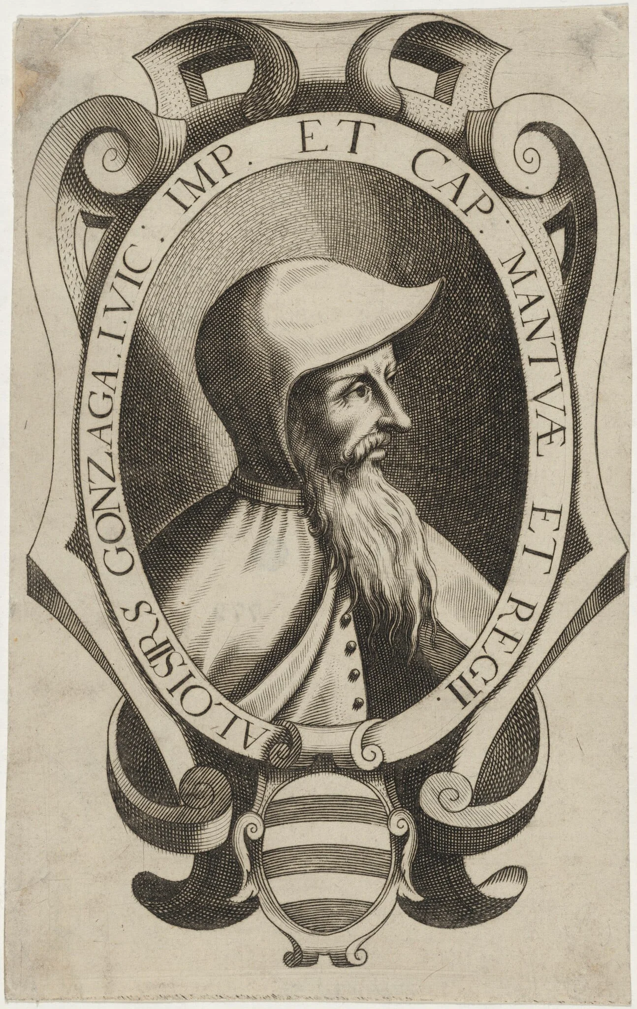 Aloisius Gonzaga, Marquess of Mantua, detail
