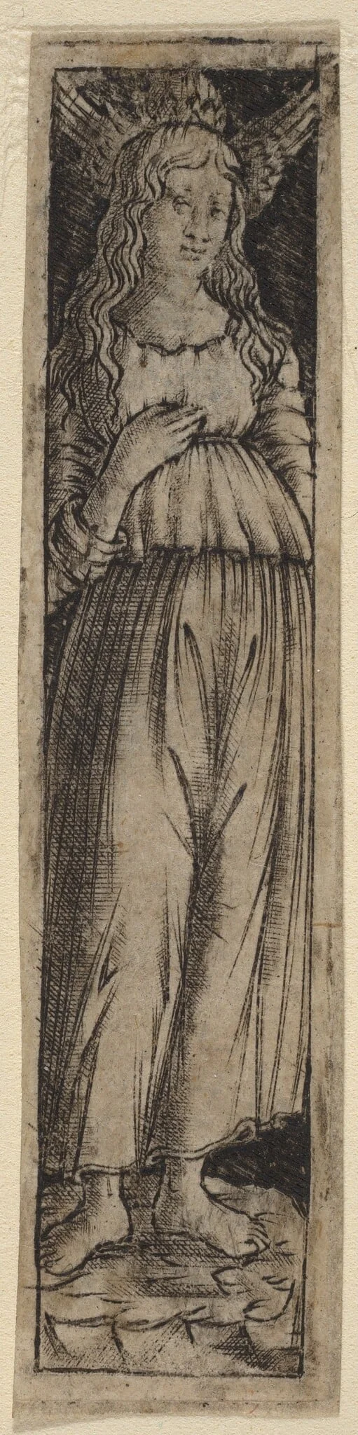 Saint, detail