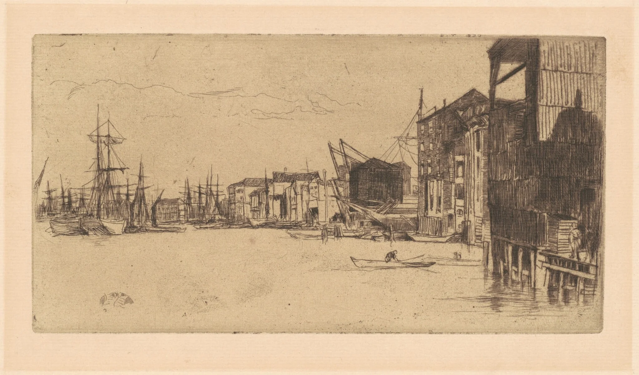 Free Trade Wharf, detail
