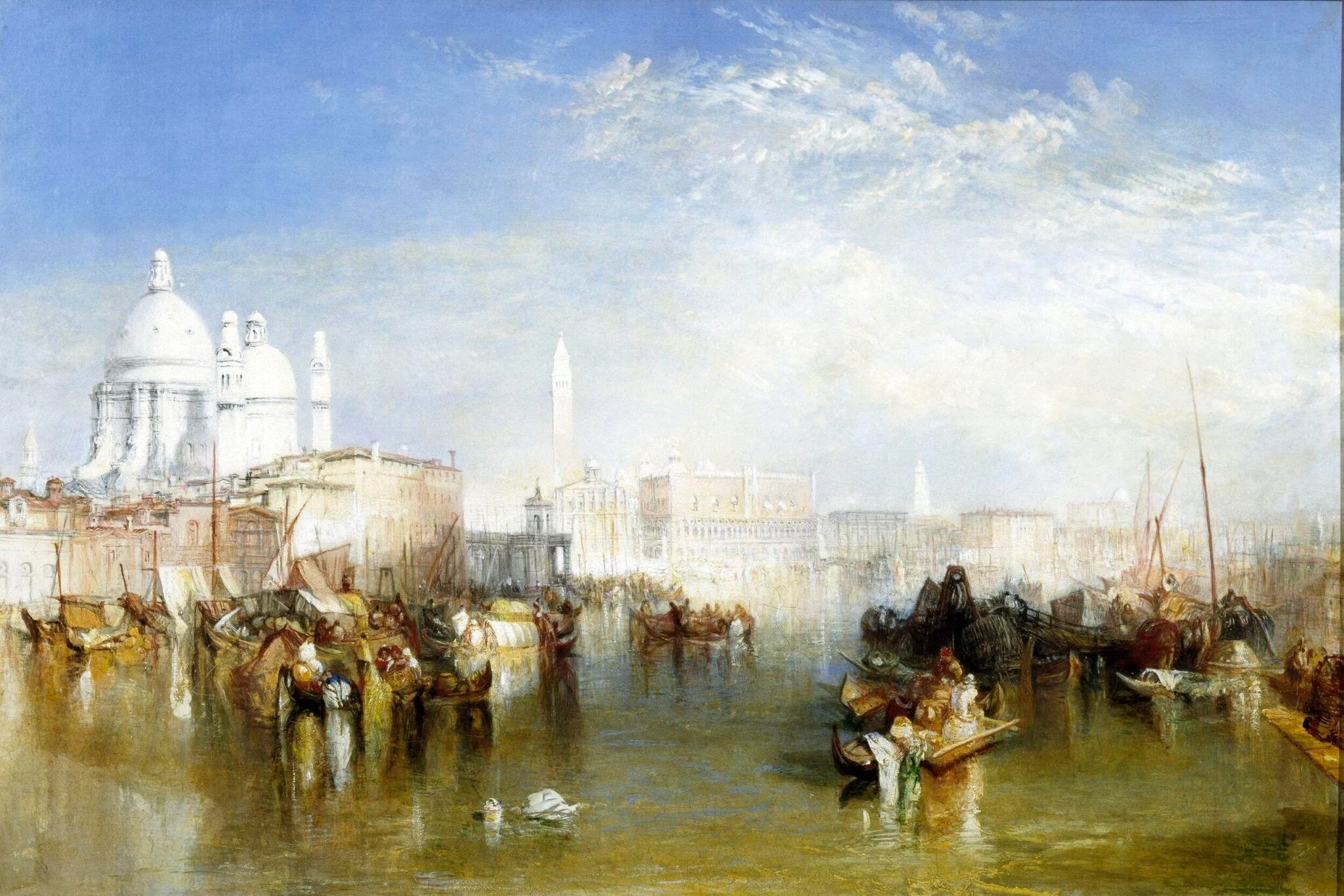 Venice from the Giudecca, detail