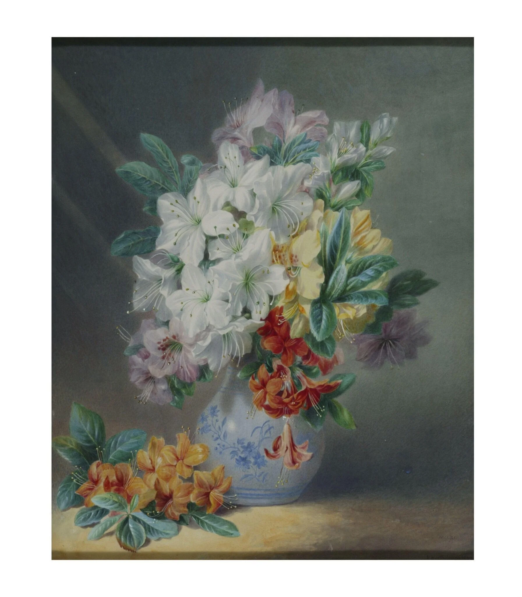 Azaleas, detail