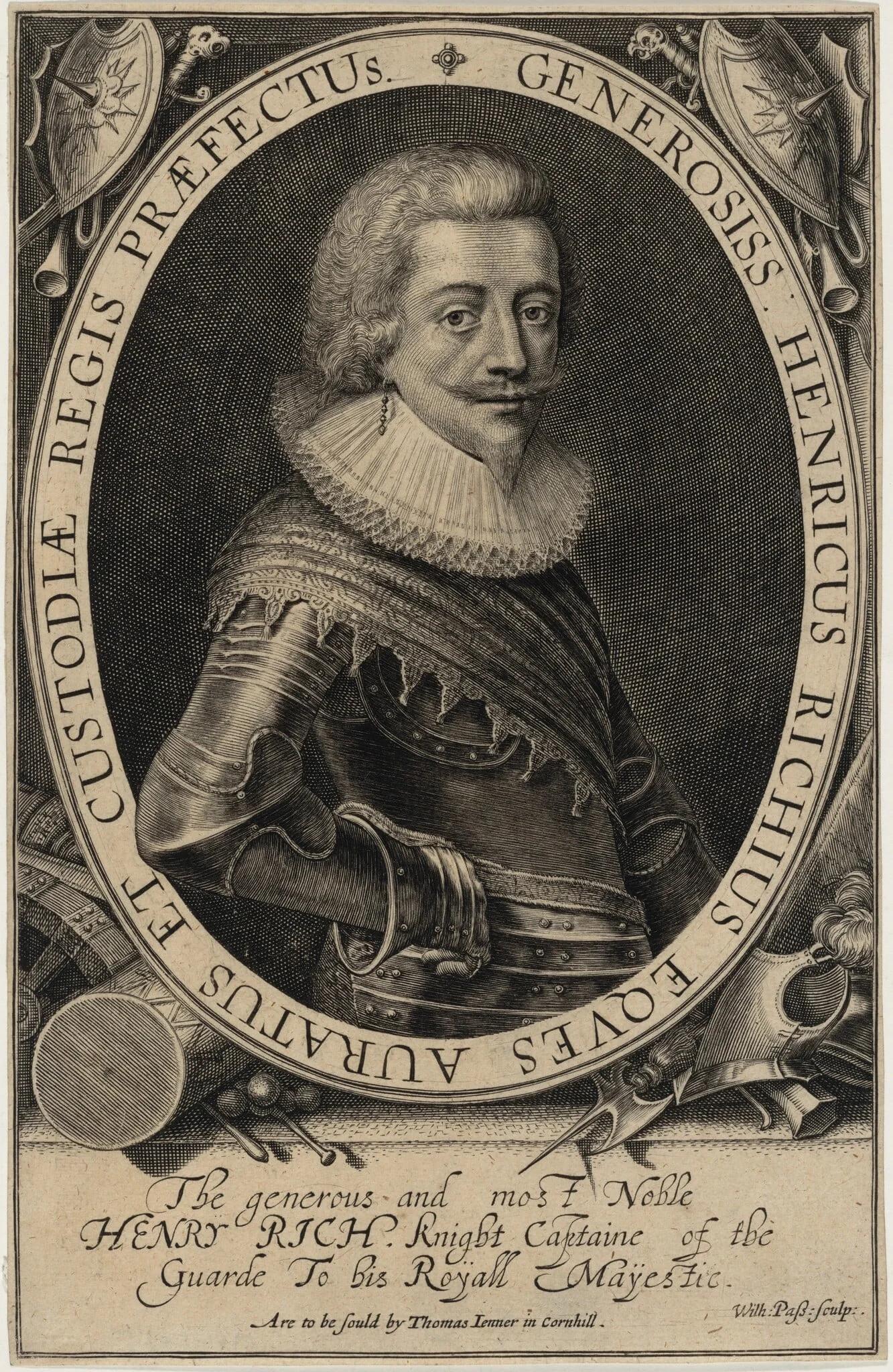 Henry Rich, First Earl of Holland, detail
