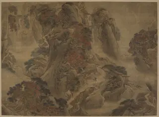 Road to Shu, by Yuan Yao, unspecified, 1743