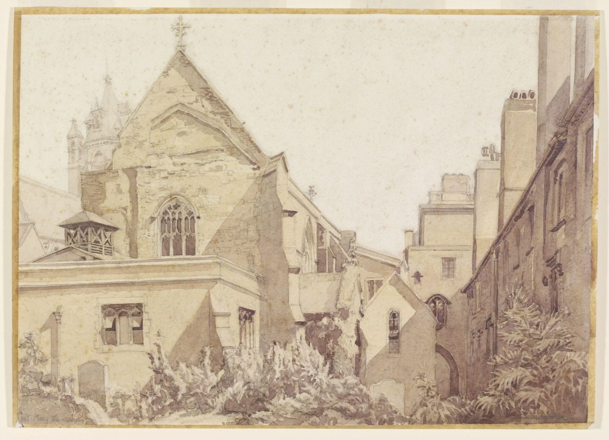 St. Mary-the-Less, Cambridge, detail