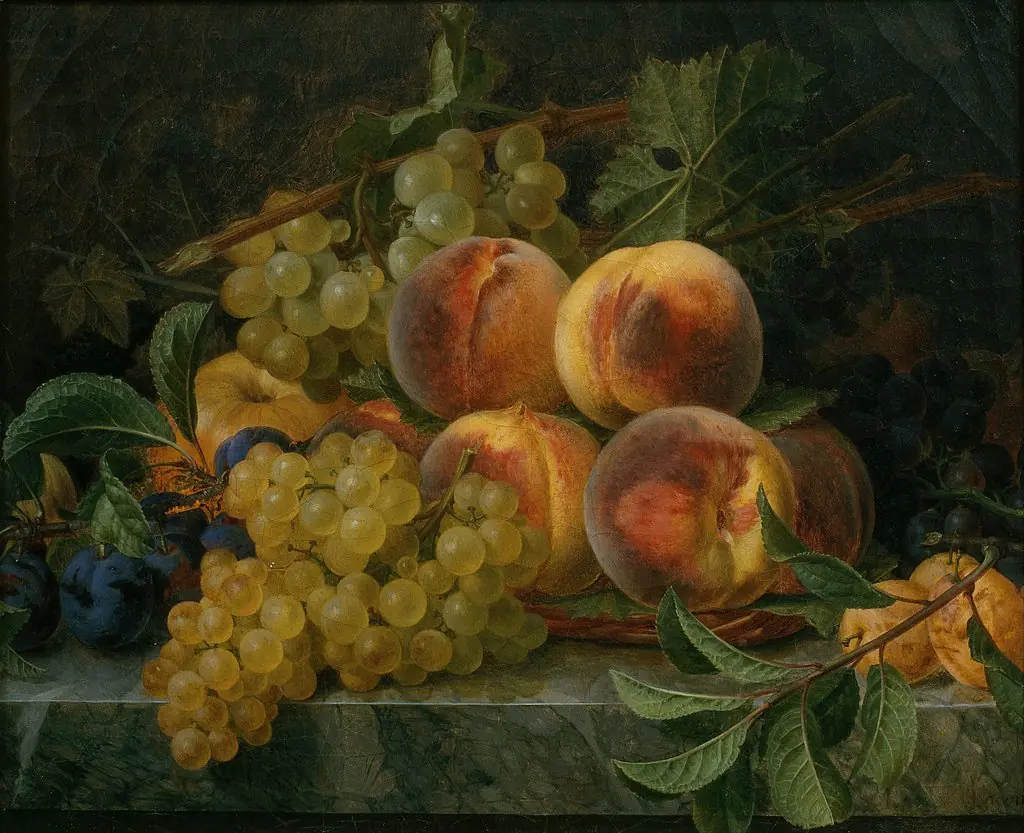 Still Life, by Francisco Lacoma y Fontanet, oil, 1814