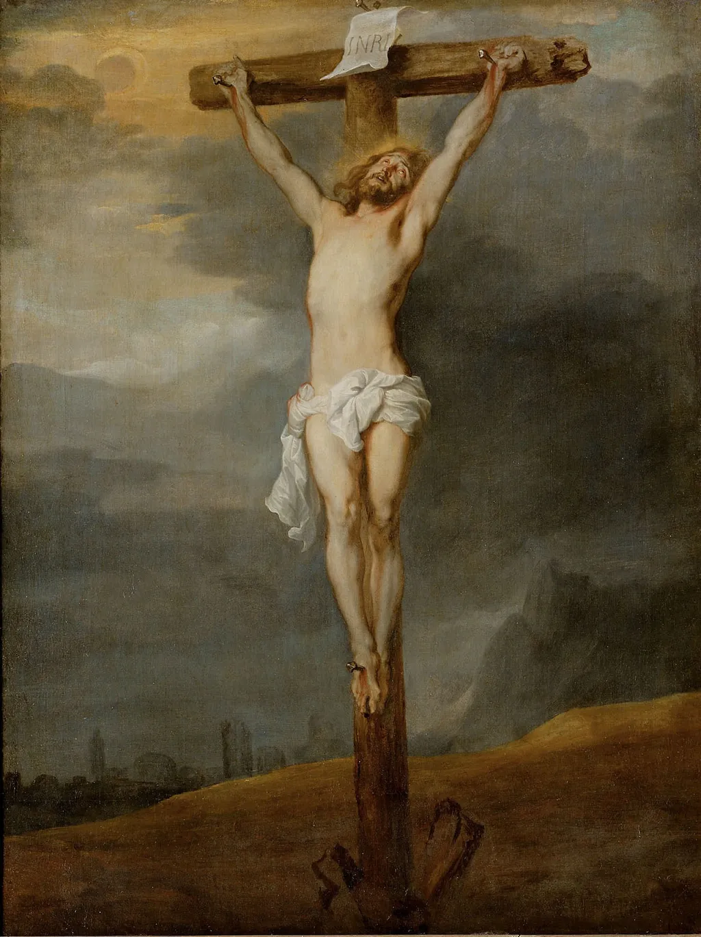 Christ on the Cross, by Anthony van Dyck, oil, 1629
