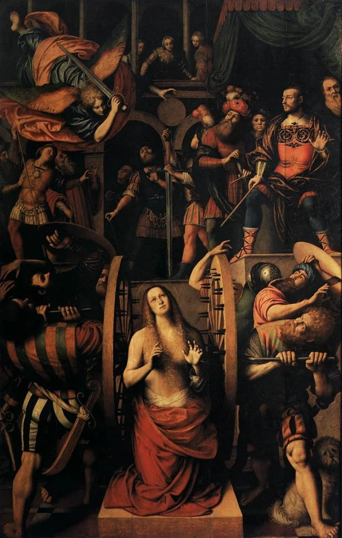 The Martyrdom of Saint Catherine, detail