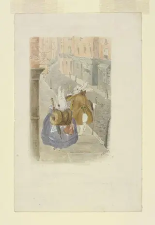 Lost opportunities, by Beatrix Potter, watercolor, 1890