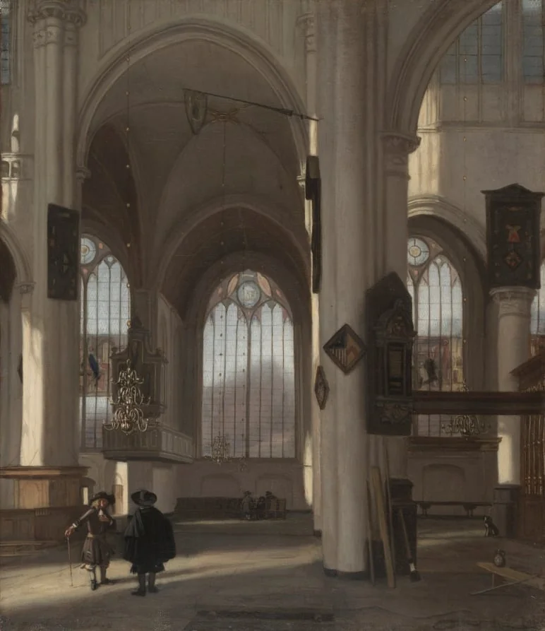 Interior of a Church, detail