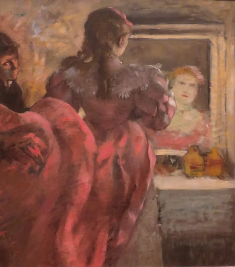 Actress in her Dressing Room, by Edgar Degas