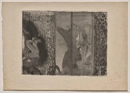Actresses in Their Dressing Rooms, by Edgar Degas