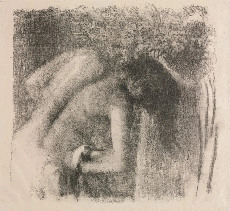 After the Bath (Large Version), by Edgar Degas, 1892