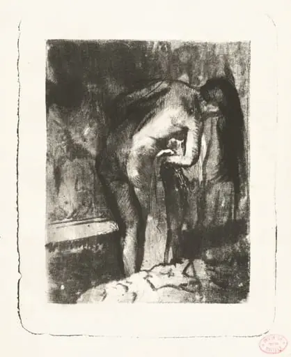 Après le Bain II (After the Bath II), by Edgar Degas