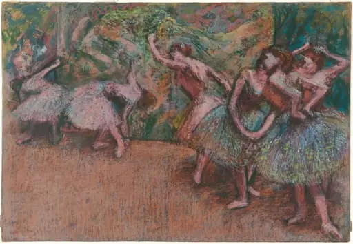 Ballet Scene, by Edgar Degas