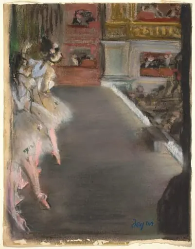 Dancers at the Old Opera House, by Edgar Degas