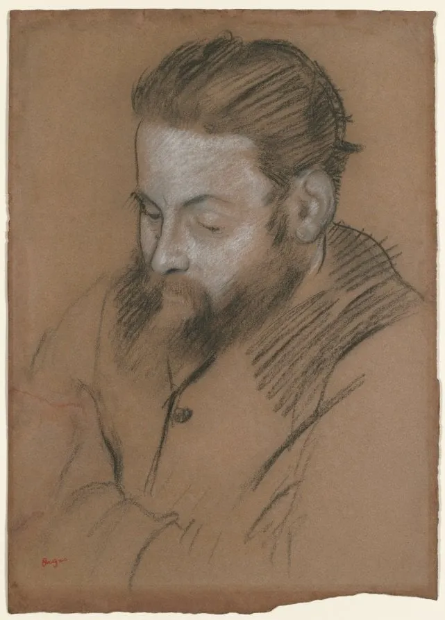 Diego Martelli, by Edgar Degas, 1879